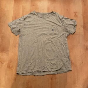 Grey polo tee